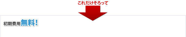 これだけそろって